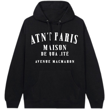 Vêtements Sweats Atnt Paris SWEAT CAPUCHE MAISON DE QUALITÉ Noir