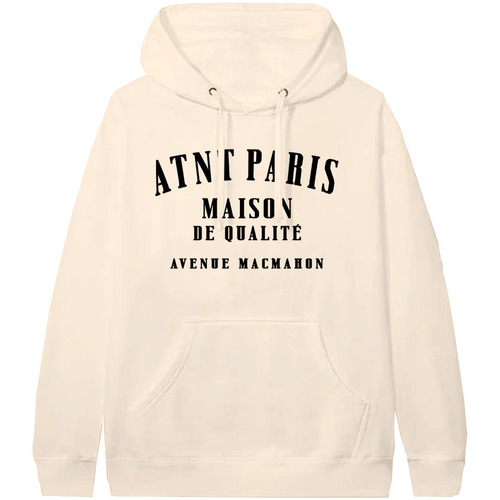 Vêtements Sweats Atnt Paris SWEAT CAPUCHE MAISON DE QUALITÉ Blanc