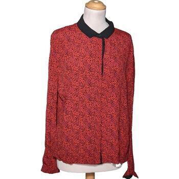 Suncoo chemise  40 - T3 - L Rouge Rouge