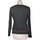 Vêtements Femme T-shirts & Polos Burton top piqu longues  40 - T3 - L Noir Noir