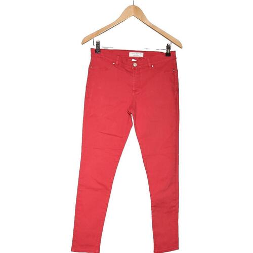 Vêtements Femme Pantalons Ikks pantalon slim femme  38 - T2 - M Rouge Rouge