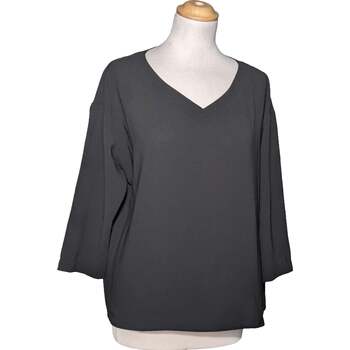 Vêtements Femme T-shirts & Polos Uniqlo top manches longues  38 - T2 - M Noir Noir