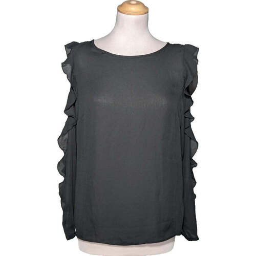 Vêtements Femme T-shirts & Polos Camaieu top manches longues  38 - T2 - M Noir Noir