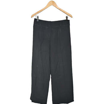 Vêtements Femme Pantalons Emporio Armani pantalon droit femme  38 - T2 - M Noir Noir