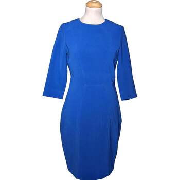 robe h&m  robe mi-longue  38 - t2 - m bleu 