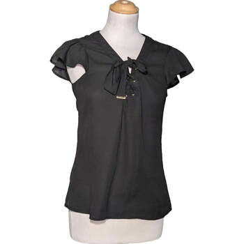 Vêtements Femme T-shirts monochrome & Polos Morgan top manches courtes  38 - T2 - M Noir Noir