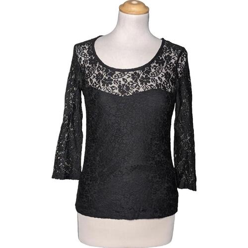 Vêtements Femme T-shirts Sweat-shirt & Polos Pimkie top manches longues  38 - T2 - M Noir Noir