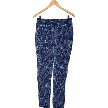 Vêtements Femme Pantalons Camaieu pantalon slim femme  40 - T3 - L Bleu Bleu