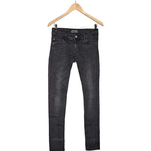 Vêtements Femme Jeans Promod jean slim femme  36 - T1 - S Gris Gris