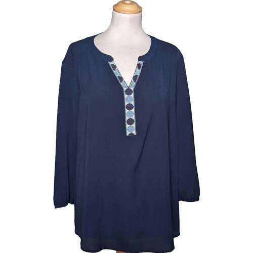 Vêtements Femme Tops / Blouses Armand Thiery blouse  42 - T4 - L/XL Bleu Bleu