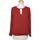 Vêtements Femme Tops / Blouses Only blouse  34 - T0 - XS Rouge Rouge
