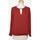 Vêtements Femme Tops / Blouses Only blouse  34 - T0 - XS Rouge Rouge