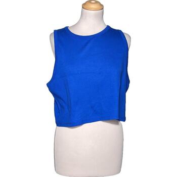 Vêtements Femme Art of Soule H&M débardeur  44 - T5 - Xl/XXL Bleu Bleu