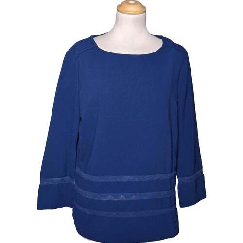 Vêtements Femme Utilisez au minimum 1 lettre majuscule Etam top manches longues  40 - T3 - L Bleu Bleu