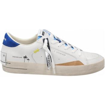 Chaussures Homme Baskets mode Crime London SK8 Blanc