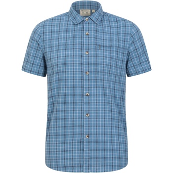 Vêtements Homme Chemises manches longues Mountain Warehouse  Bleu
