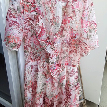 Vêtements Femme Robes courtes Ivivi robe fleurie Rose