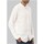 Vêtements Homme Chemises manches longues Kebello Chemise Lin Blanc H Blanc