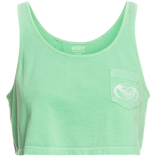 Vêtements Fille Débardeurs / T-shirts sans manche Roxy Crop Summer Vert
