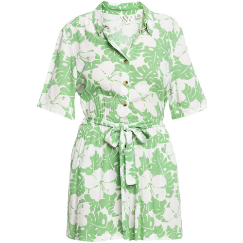 Vêtements Femme Robes courtes Roxy Real Yesterday Again Vert