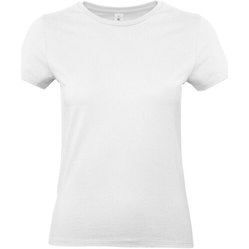 Vêtements Femme T-shirts manches longues B&c B220F Blanc