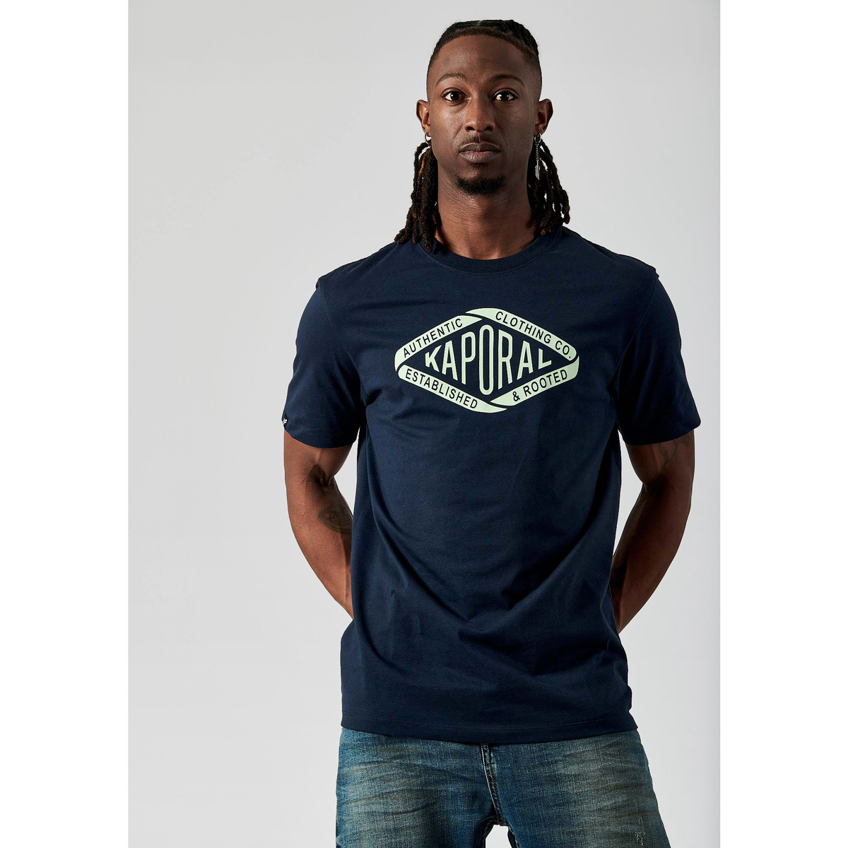 Vêtements Homme T-shirts manches courtes Kaporal RAZ Bleu