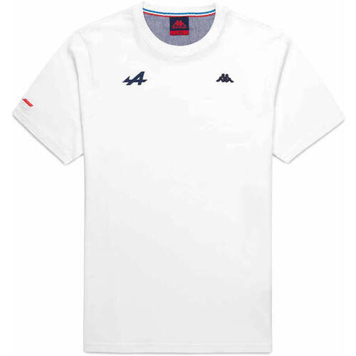 Vêtements Homme T-shirts manches courtes Kappa T-Shirt Luc BWT Alpine F1 Team 2024 Blanc