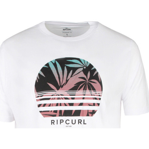 Vêtements Homme House of Hounds Rip Curl SUNSET FLOWER TEE Blanc