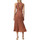 Vêtements Femme Robes courtes Twin Set 241tt3070-11698 Orange