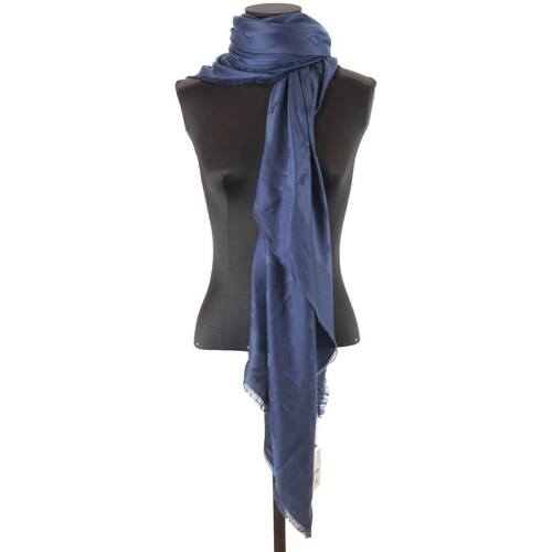 Accessoires textile Femme Echarpes / Etoles / Foulards Dior Écharpe en soie Bleu