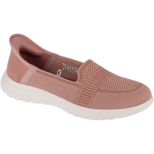 Chaussures Femme Chaussons Skechers Slip-Ins On The Go Flex - Camellia Rose