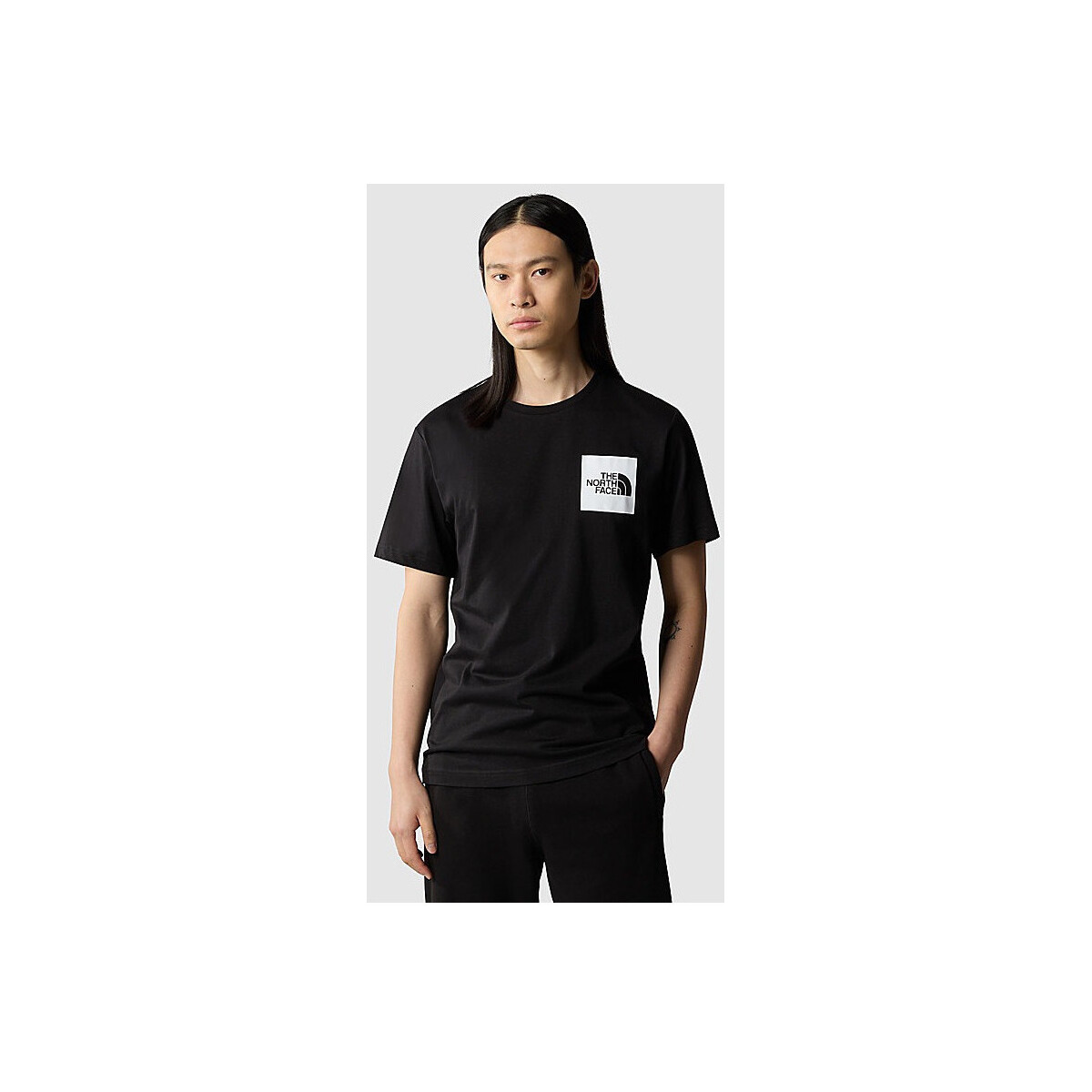 Vêtements Homme T-shirts manches courtes The North Face - M S/S FINE TEE Noir
