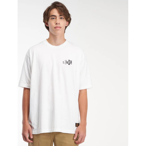 Vêtements Homme T-shirts manches courtes Levi's LEVIS - SKATE GRAPHIC BOX TEE Blanc