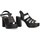 Chaussures Femme Sandales et Nu-pieds Etika 73734 Noir