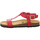 Chaussures Femme Sandales et Nu-pieds Plakton  Rouge