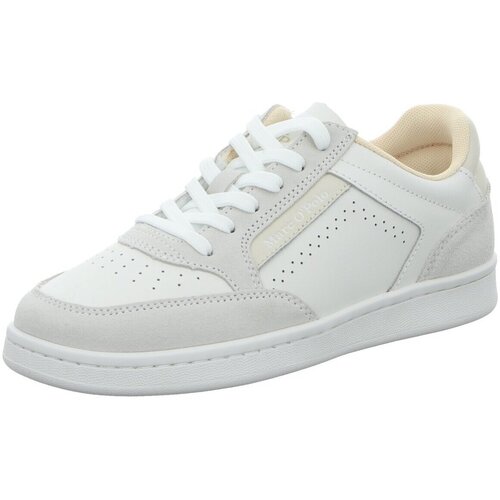 Chaussures Femme Baskets mode Marc O'Polo Badge Blanc