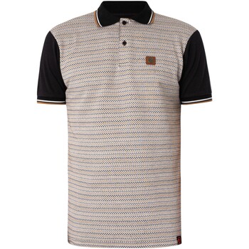 Vêtements Homme Just Cavalli skull-print long-sleeved shirt Trojan Polo à panneau jacquard zigzag Noir