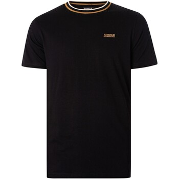 Vêtements Homme Sacs de sport Barbour T-shirt à liseré Buxton Noir