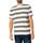 Vêtements Homme T-shirts manches courtes Fila Ben Varn - T-shirt à rayures teintées Blanc