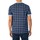 Vêtements Homme T-shirts manches courtes Fila T-shirt à carreaux Freddie Bleu