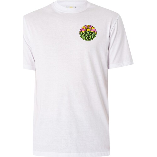 Vêtements Homme T-shirts manches courtes Hikerdelic T-shirt original de logo Blanc