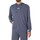 Vêtements Homme Pyjamas / Chemises de nuit BOSS Sweat à capuche Lounge Linked Bleu
