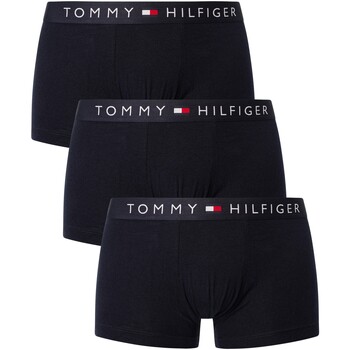 Sous-vêtements Retro Caleçons Tommy Hilfiger Lot de 3 malles originales Bleu