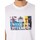 Vêtements Homme T-shirts manches courtes Weekend Offender Bissel T-shirt graphique Blanc