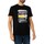 Vêtements Homme T-shirts manches courtes Weekend Offender Cassettes T-shirt graphique Noir