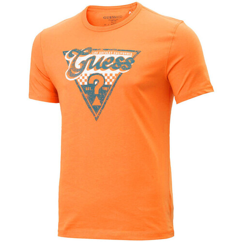 Vêtements Homme T-shirts & Polos Guess G-M4RI06I3Z14 Orange