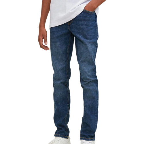 Vêtements Garçon Shorts Jeans slim Jack & Jones 12252529 Bleu