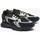 Chaussures Homme Baskets mode Lacoste BASKETS  L003 NEO CONTRASTÉES NOIRES ET ARGENTÉES Noir