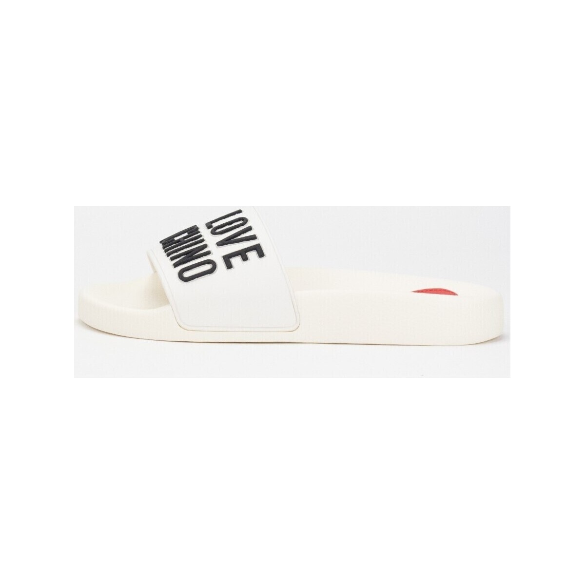 Chaussures Femme Claquettes Love Moschino 32193 BLANCO