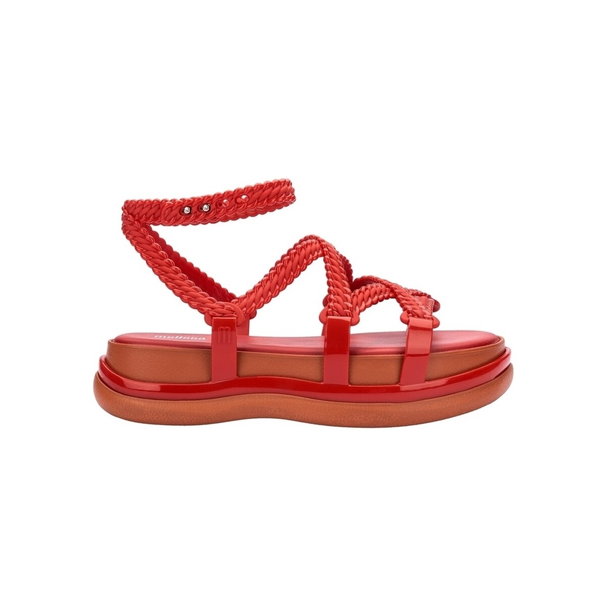Chaussures Femme Sandales et Nu-pieds Melissa Buzios Fem - Red/Orange Rouge